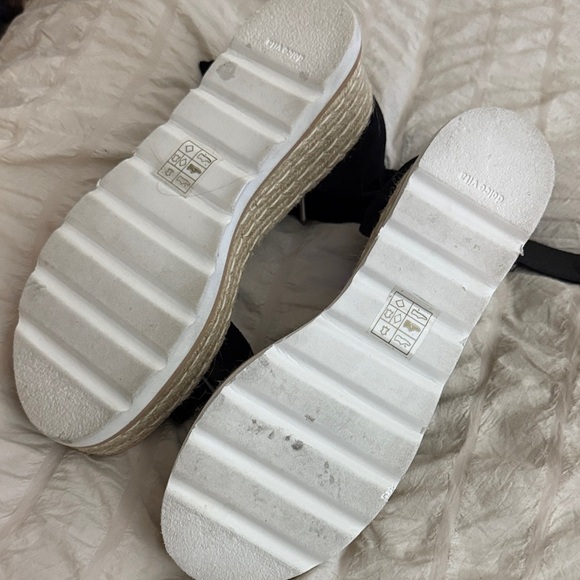 Dolce Vita - Black Espadrille Sandals - EUC like new - 8.5 - Picture 5 of 7